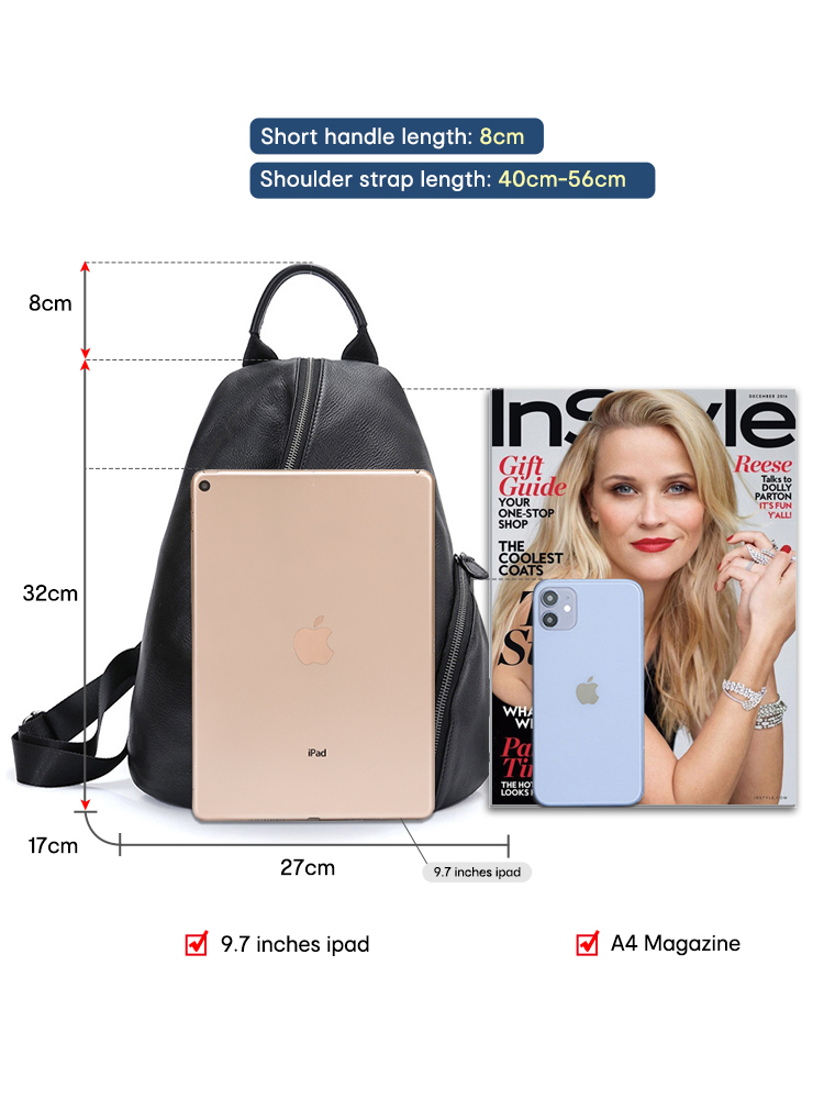 Zency ของแท้หนัง Anti-Theft กร - Fashion Backpack Women บทวิจารณ์และราคา