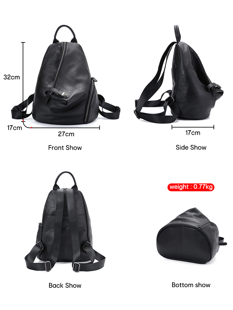 Zency ของแท้หนัง Anti-Theft กร - Fashion Backpack Women บทวิจารณ์และราคา
