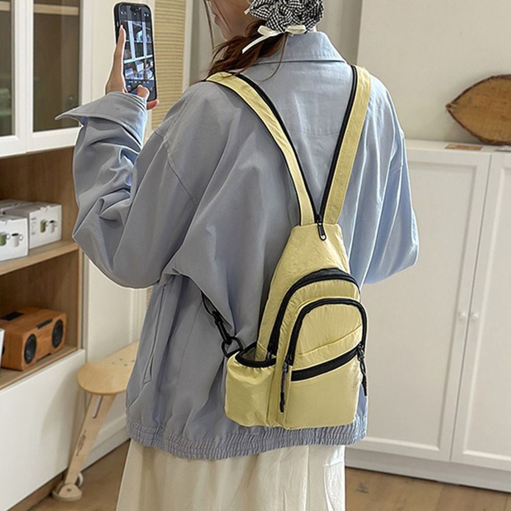 กระเป๋าสะพายไหล่ขนาดเล็ก กระเป - Sling Backpack Shoulder บทวิจารณ์และราคา