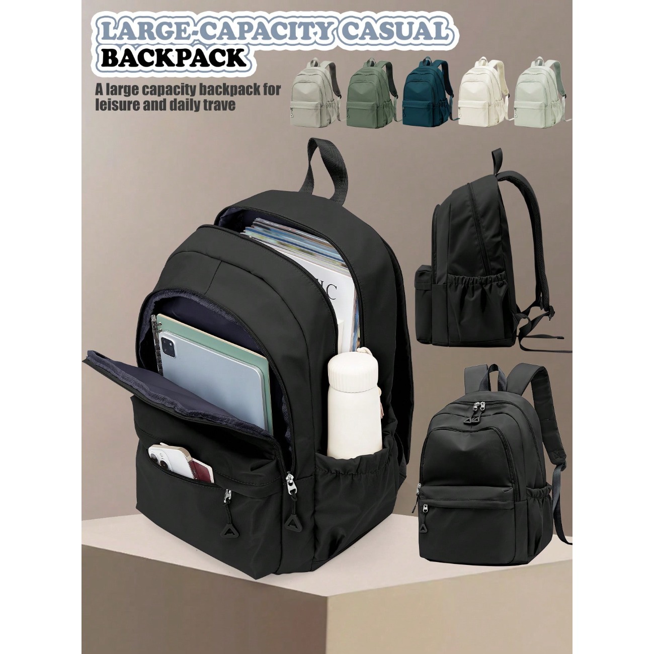 กระเป๋าเป้สำหรับนักเรียนระดับม - Laptop Backpack 15.6 บทวิจารณ์และราคา