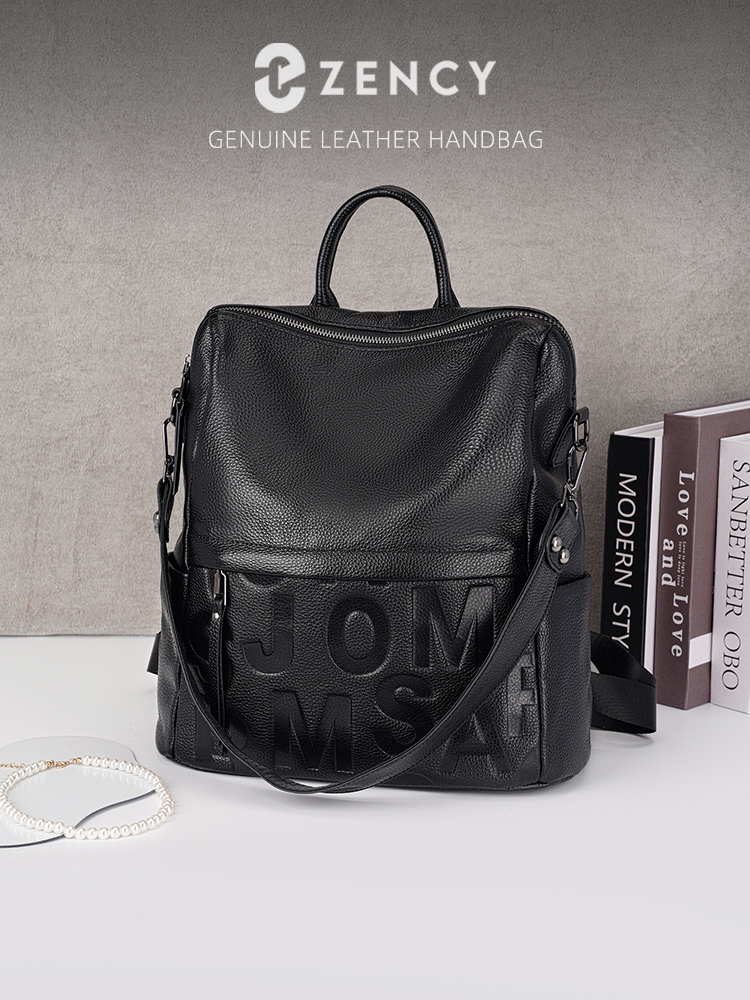 กระเป๋าเป้หนังแท้ Zency Premiu - Fashion Backpack Women บทวิจารณ์และราคา