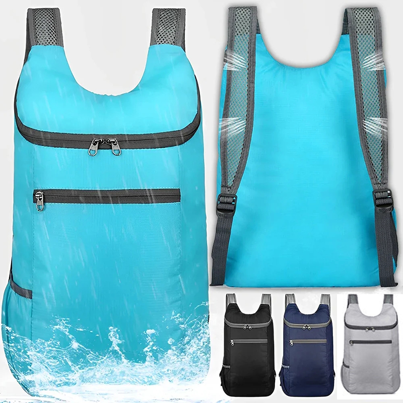 ผู้ชายและผู้หญิงกีฬากลางแจ้งกั - Foldable Backpack Small บทวิจารณ์และราคา