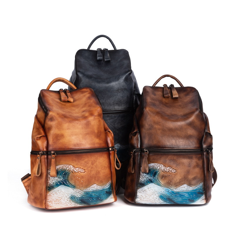 จอห์นาเจอร์กระเป๋าเป้สะพายหลัง - Leather Backpack Vintage บทวิจารณ์และราคา