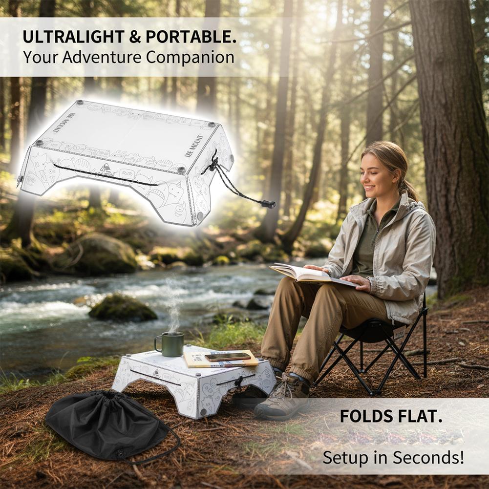 โต๊ะพับสำหรับตั้งแคมป์ น้ำหนัก - Foldable Backpack Small บทวิจารณ์และราคา